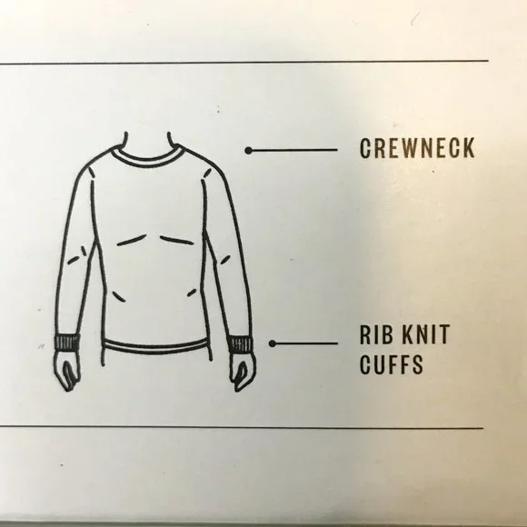 GOODFELLOW & CO Men's Tall Premium Long Sleeve Thermal Undershirt NEW IN BOX! - Picture 7 of 11